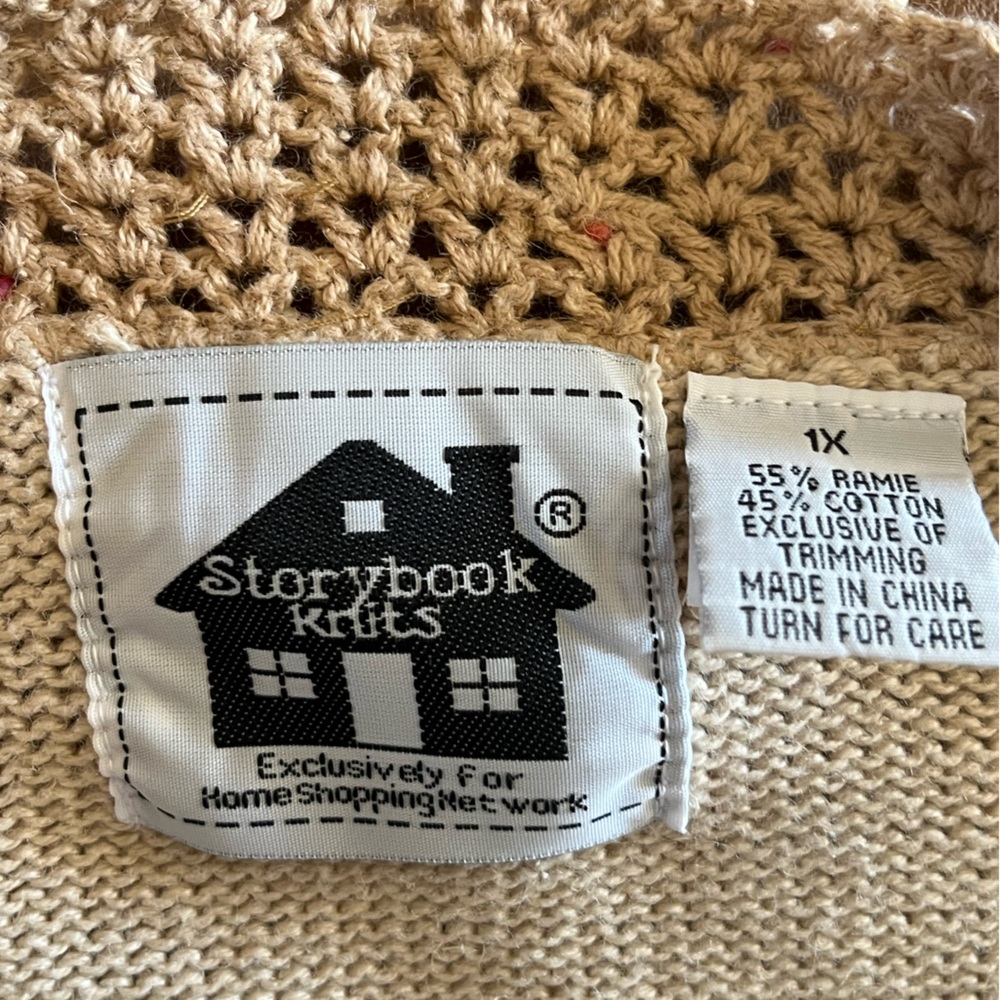 Storybook Knits Shell Theme Cotton Blend 1X - Picture 8 of 8
